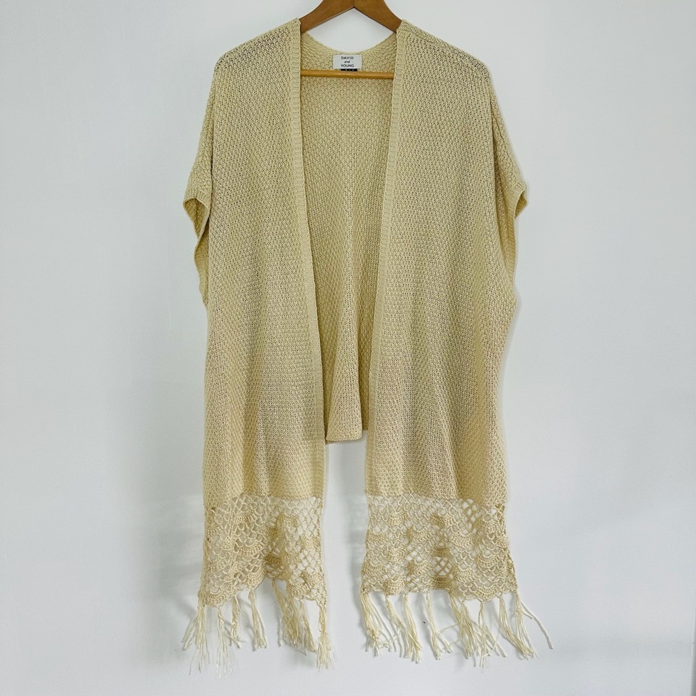 David and Young Crochet Shawl